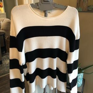Striped sweater by Peach Lane